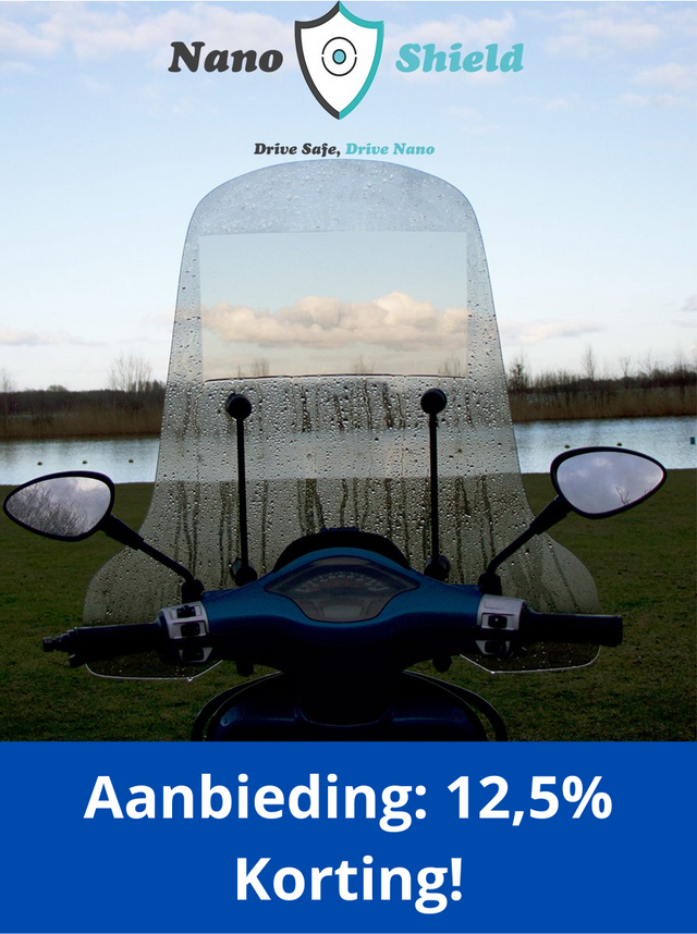 Waterafstotende folie voor windscherm