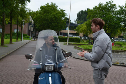 Waterafstotende folie voor windscherm
